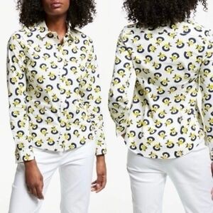 Boden Mimosa Flower Cups The Classic Button-Up Shirt